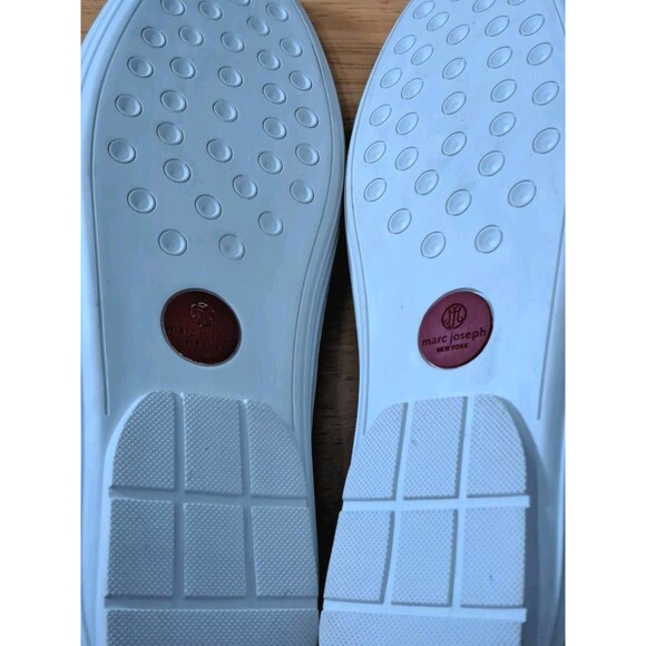 Marc Joseph Madison Leather Nubuck Loafers Big Kid Size 3.5 Green w/ Gold Stars - Picture 13 of 16